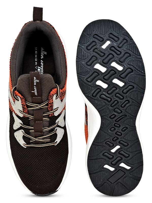 Image of Allen Cooper Training,Atheletic,Gym,Sports Comfortable Extra Max Cusion with Memory Foam Insole Slip-On Walking Shoes for Men(554 Size-6,7,8,9,10)