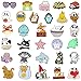 SINCCO 20/40/50 PCS Cute Enamel Backpack Pins, Funny Enamel Pins Bulk Set Cool Button Pins Aesthetic Brooch Lapel Pins Anime for Backpacks, Jackets, Hats, Kids, Girls(Style-20)