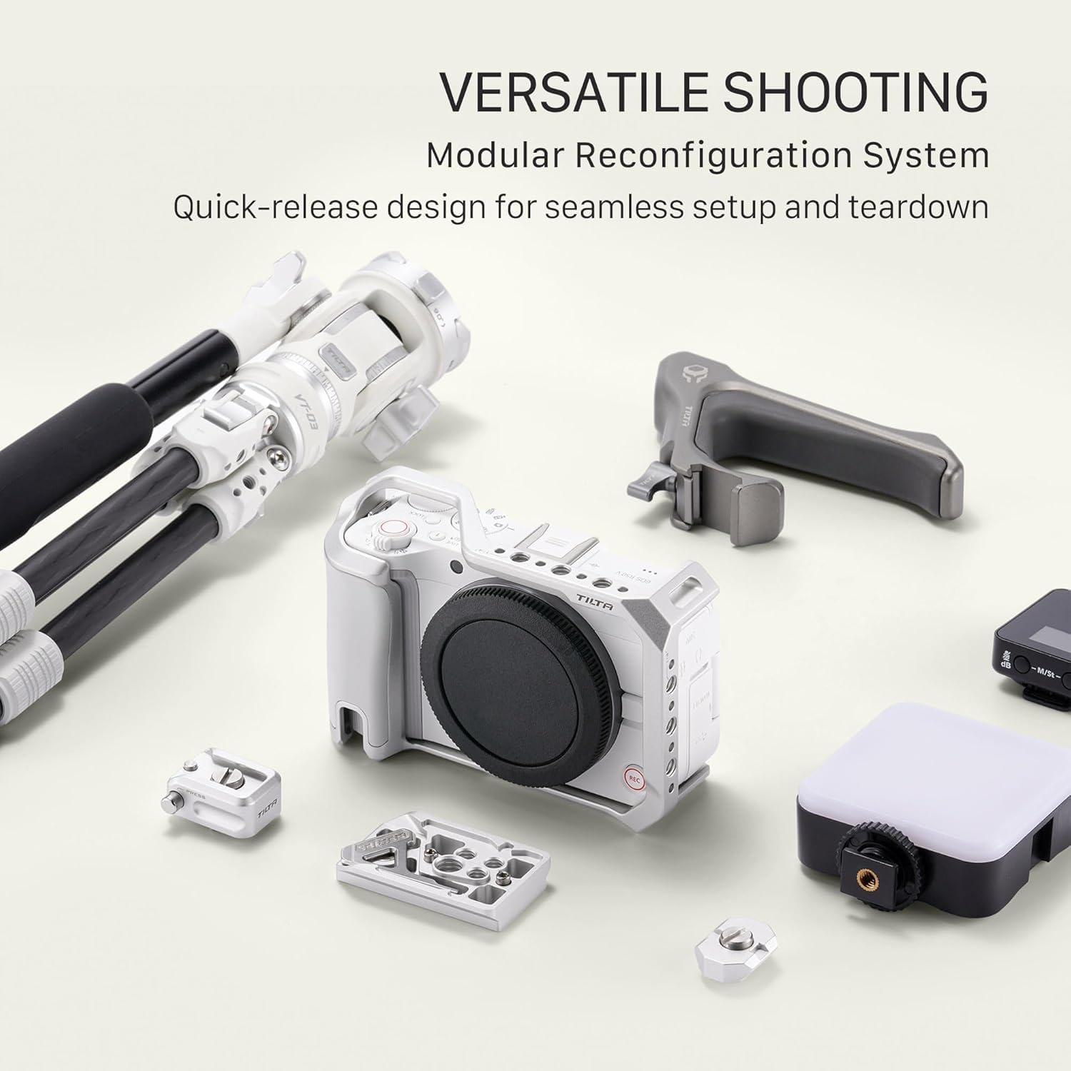 Amazon.co.jp: TILTA EOS R50 V用フルカメラケージ - ブラック (TA-T83
