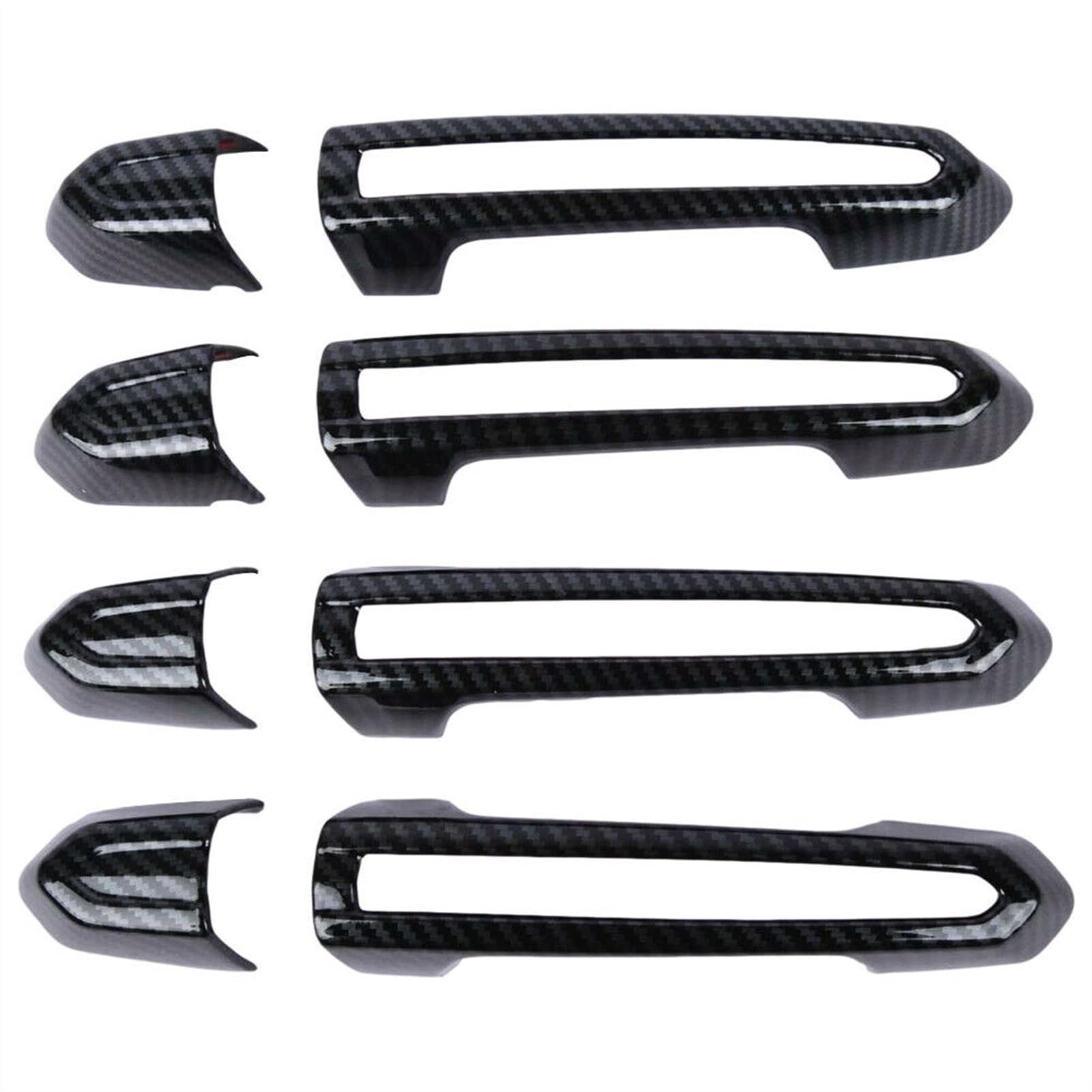 Fahbstr One Color Exterior Door Handle Cover For Cadillac Ats Xts Ct6 Xt4 Xt5 Xt6 2013-2020 Carbon Fiber Door Handle Cover Trim