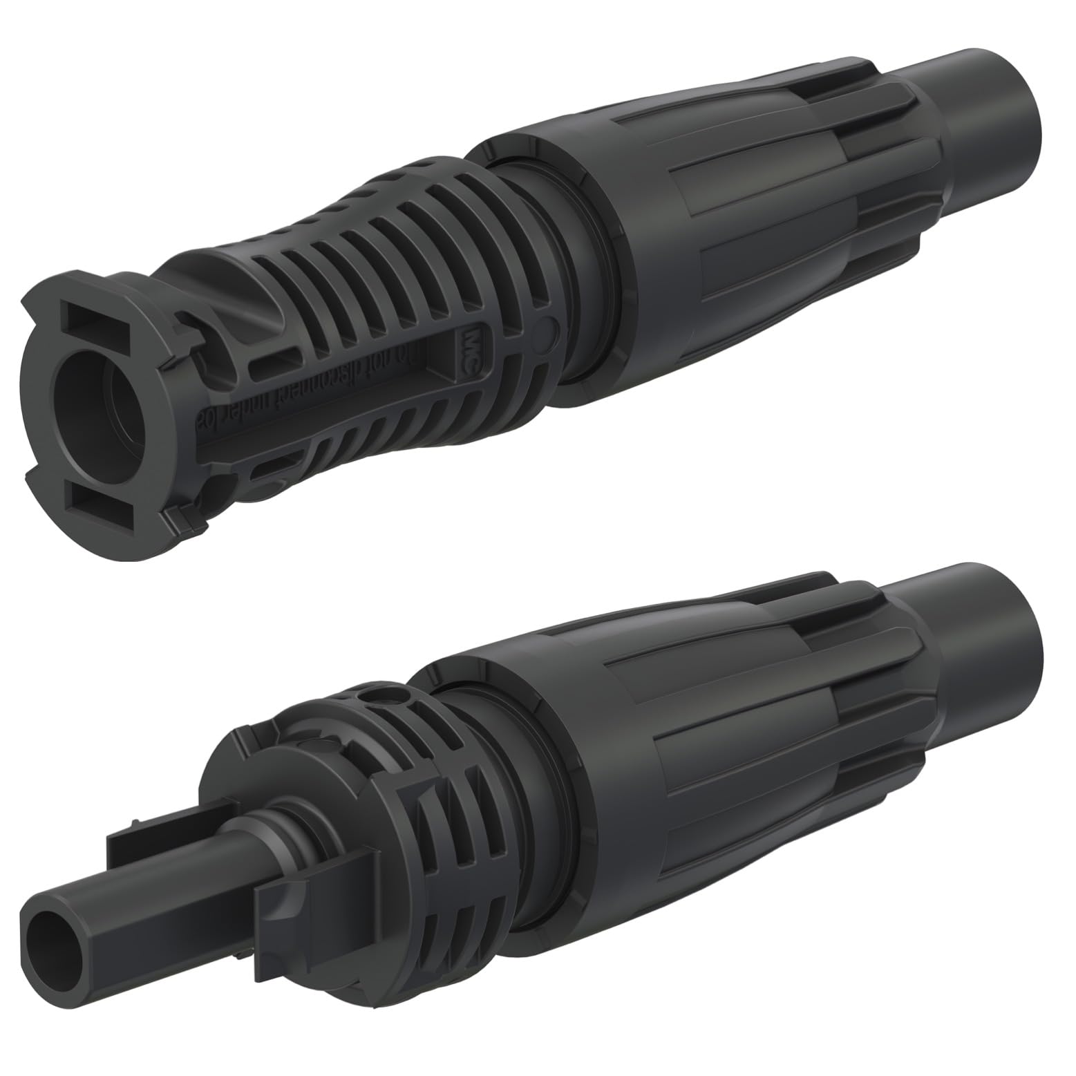 Stäubli MC4-Evo ready crimpfreie PV Kupplungsbuchse und -stecker (vollständiges Paar) für Solarkabel 4-6 mm² 10 Paar (0% MwSt)