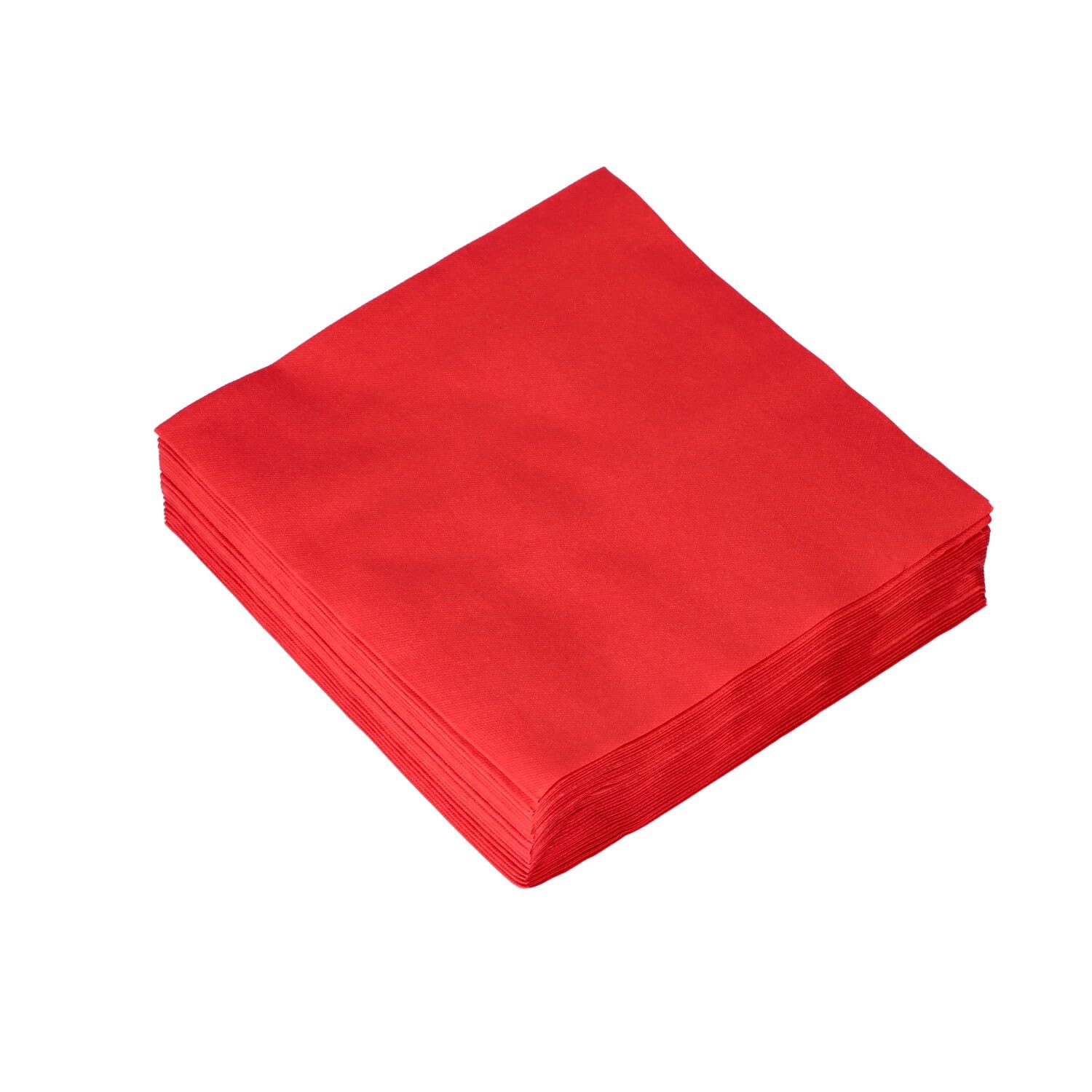 Serwetki Flizelinowe Premium Czerwone 40 X 40cm