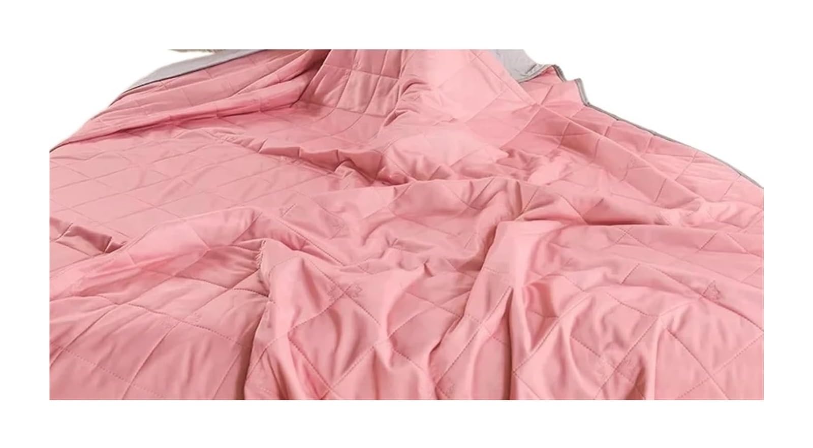 EBzvblxm Cooling Blanket for Summer, Double Side Cold Fabric Cooling Blanket For Summer Multicolor Multiple Sizes(Pink,150x200cm)