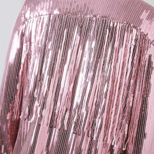 Veste disco à franges idéale pour vos soirées branchées et festivals - 5
