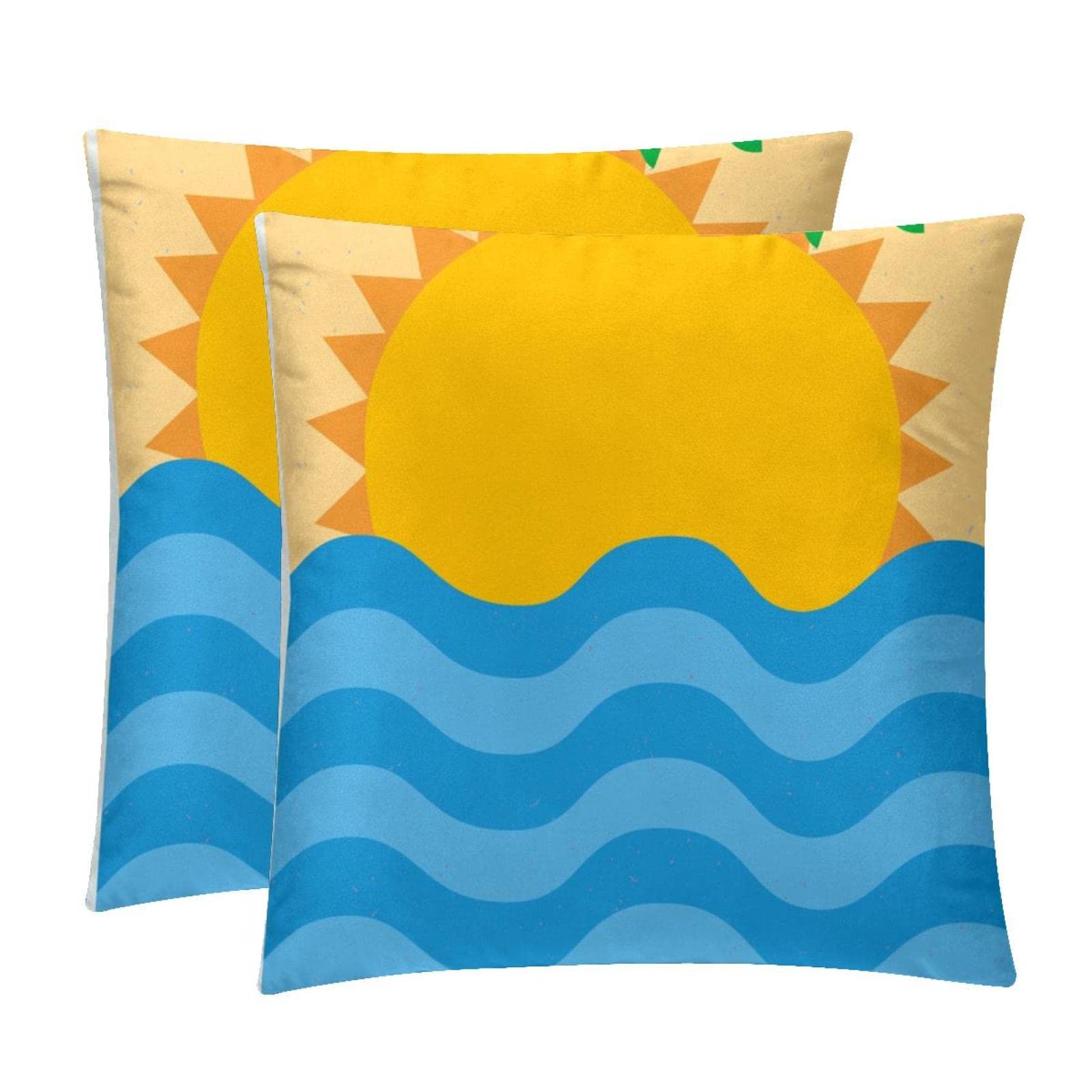 Coussin lombaire déco océan pour sublimer le canapé de votre salon bohème