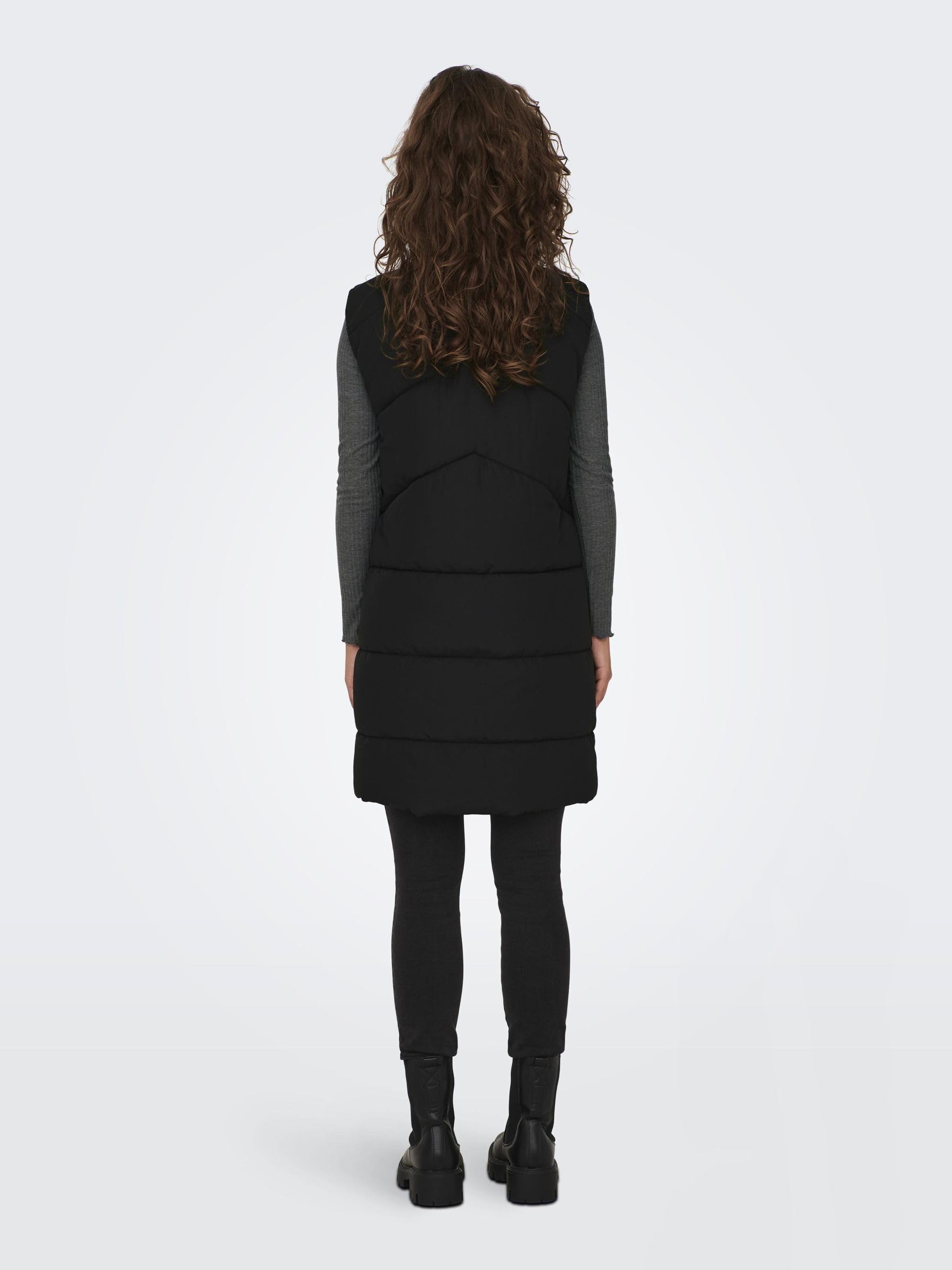 ONLY Onlmatilde Long Waistcoat Otw Noos Manteau Femme