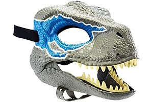 Vivacious Dinosaur Mask: The Moving Jaw Masterpiece
