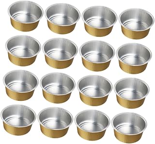 25pcs Wax Bowl Container Aluminum Foil for Small Amount of Wax Beans Hair Care