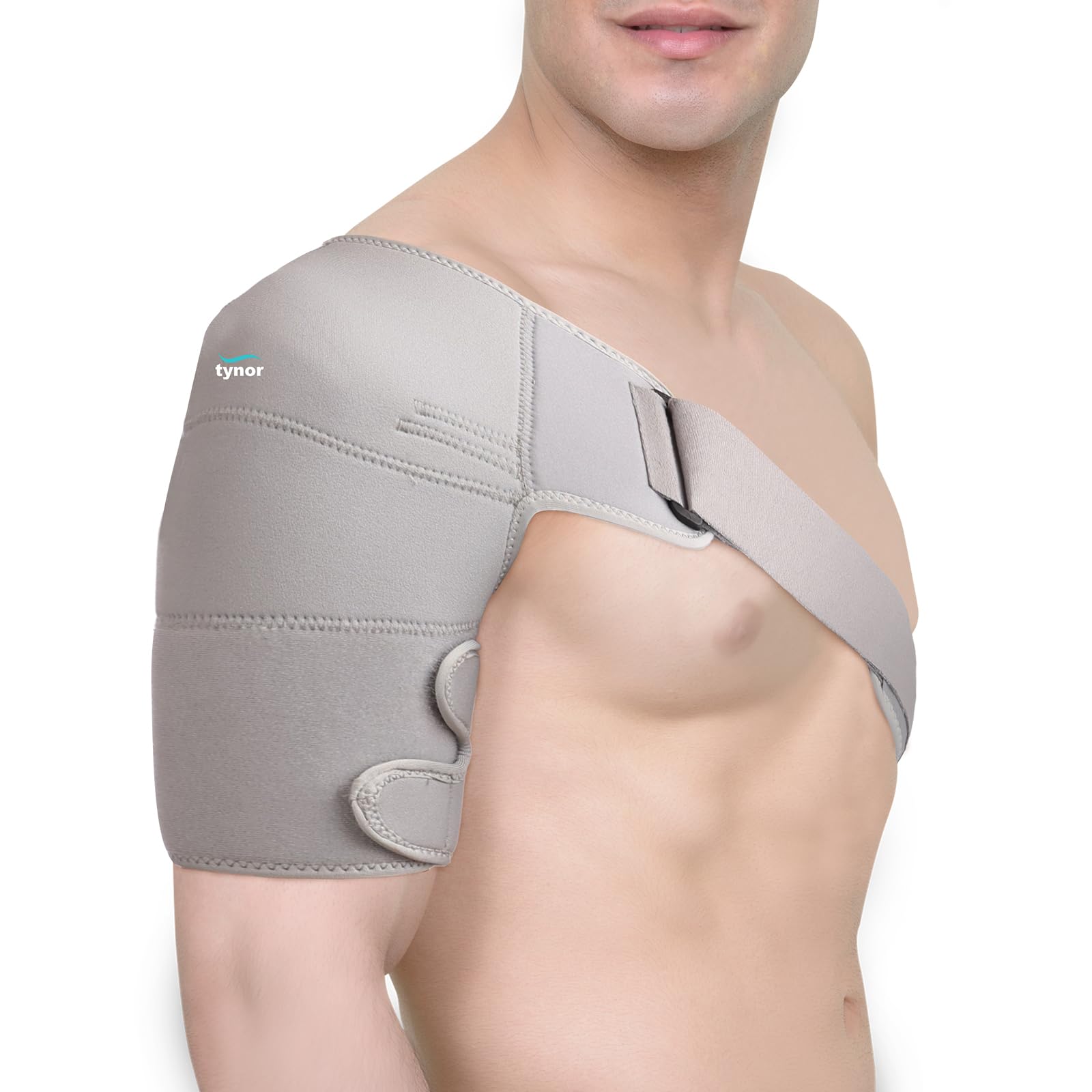 TYNOR Soporte de Hombro (Neo) Gris Universal Talla 1 Unidad