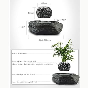 Amazon.com: ZHHID Floating Flower Pot - Magnetic Suspension