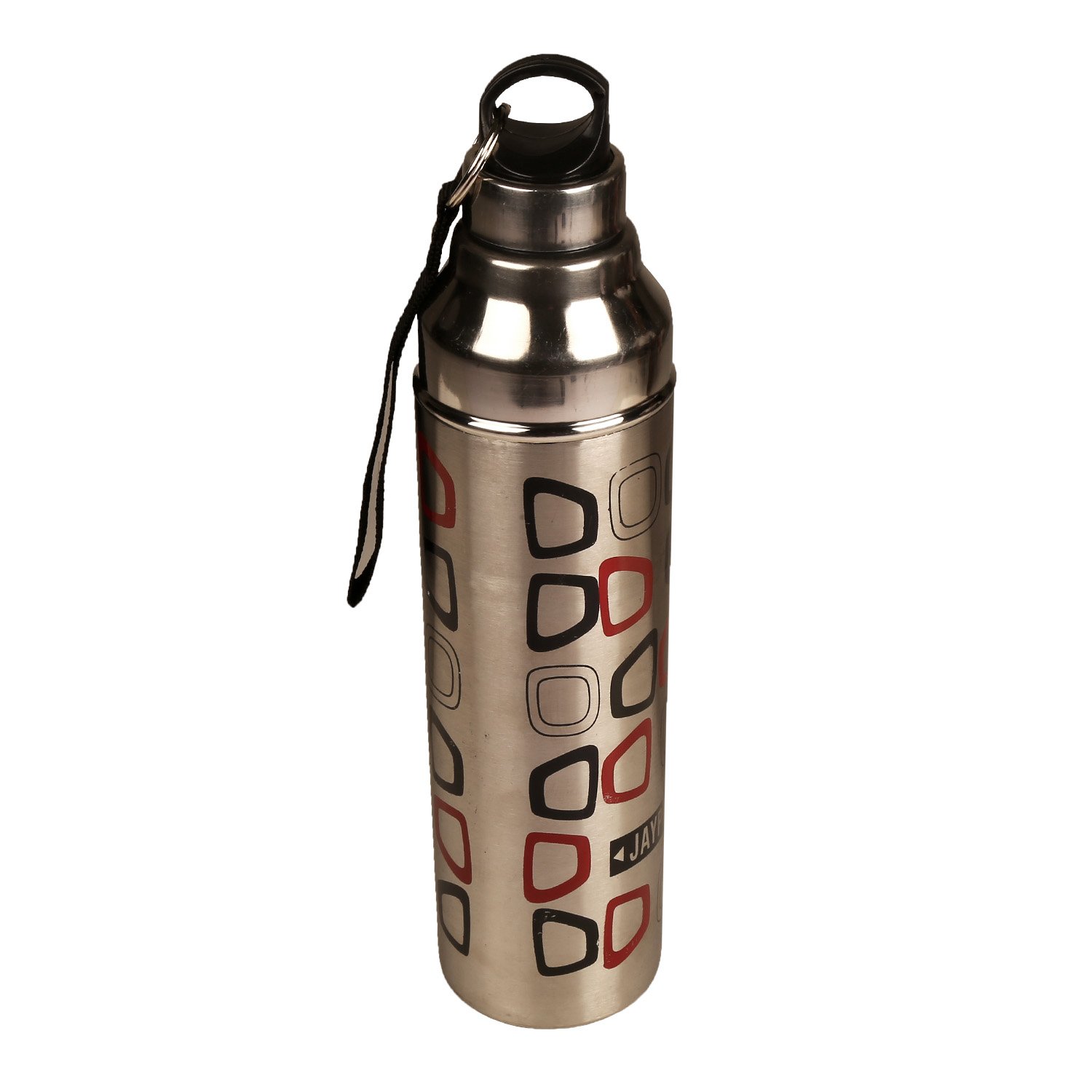 Jaypee Plus Trusteel Stainless Steel 550ml Printed PUR Insulated Water Bottle|Durable & Leakproof|Ideal for School, Office & Travel - (Metallic) - Image 2 thumbnail