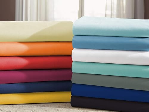 Miniatura 4 de Juego de sábanas de microfibra, individual XL, color marrón