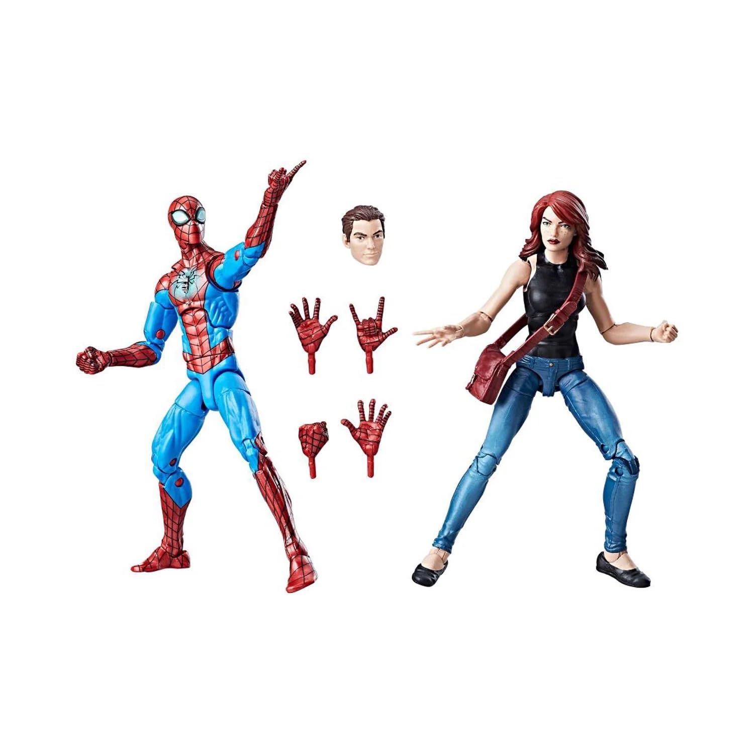 Amazon.com: Marvel Legends Spider-Man & Mary Jane 2 Pack 6