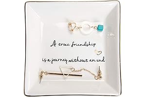 Ceramic Ring Dish, a Timeless Keepsake for Cherished Friends Moving Away