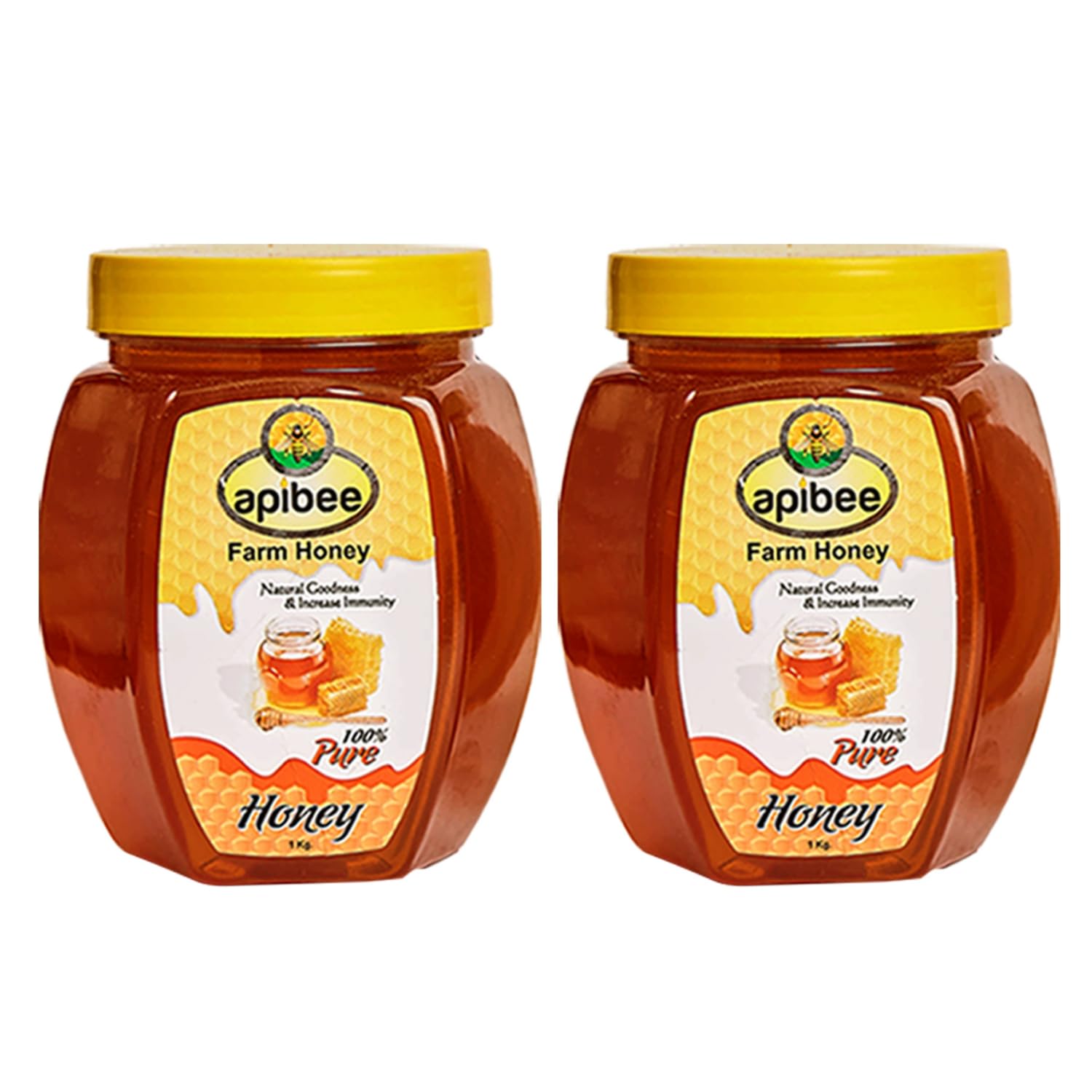 Apibee Natural Honey, 1 kg, Buy 1 Get 1 Free-image-12