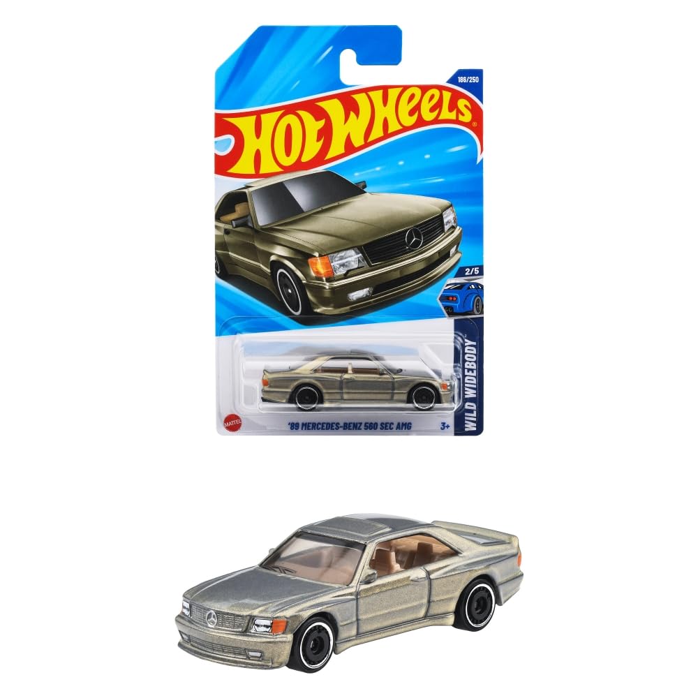 Amazon.com: Hot Wheels Basic Car 1989 Mercedes-Benz 560 SEC AMG