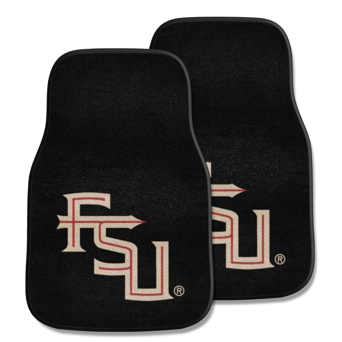 FANMATS NCAA Florida State University Seminoles Nylon Face Carpet Car Mat