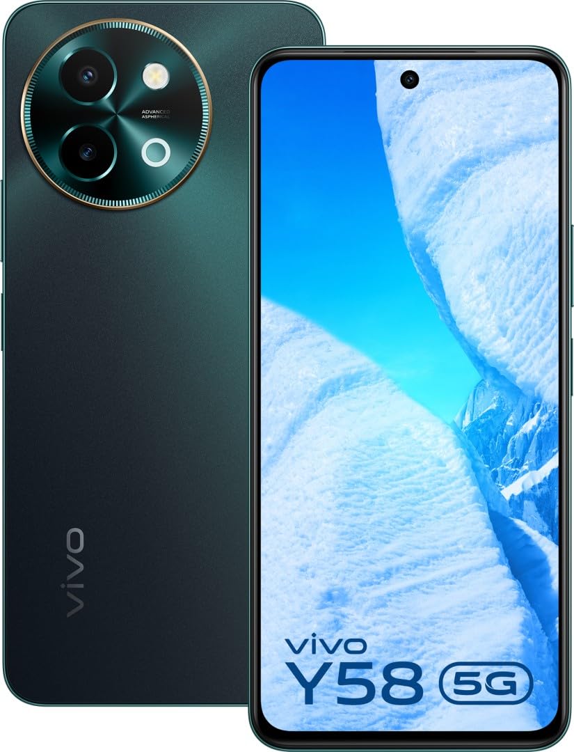 Vivo Y58 5G Smartphone (Sundarbans Green, 8GB RAM, 128GB Storage) (B0D9DHZFD8) Amazon Price History, Amazon Price Tracker
