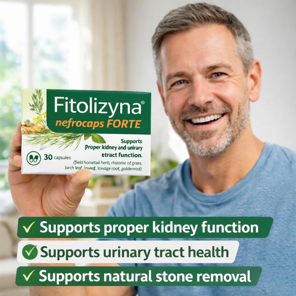 Fitolizyna Traditional Polish Herbal Formula – Plant-Based Botanical Blend with Horsetail, Birch Leaf, and Goldenrod – Classic European Remedy – 30-Count Package – No Artificial Additives