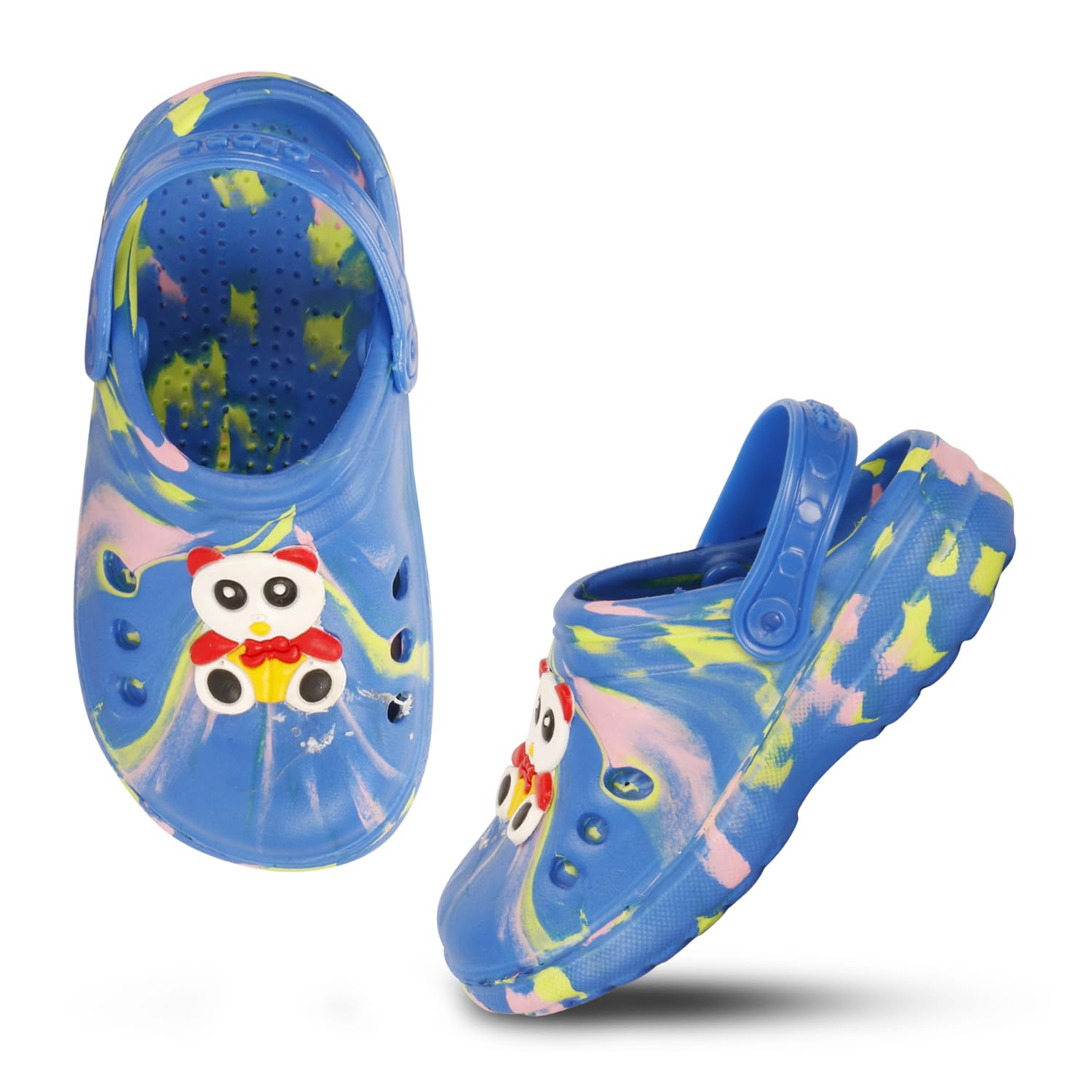 Butax Kids Clogs & Mules for Children Boys and Girls, Slip On Water Shoes Non Slip Summer Sandals for Garden Beach Pool Shoes Lightweight Ventilated Clogs - Blue (Size - 8) (B0CKL6KMRX) Amazon Price History, Amazon Price Tracker
