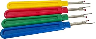 4 piezas de desgarradores de costura, cortador de puntada de hilo, etiquetas de ropa, removedor de zigzags, herramienta práctica de costura para el hogar