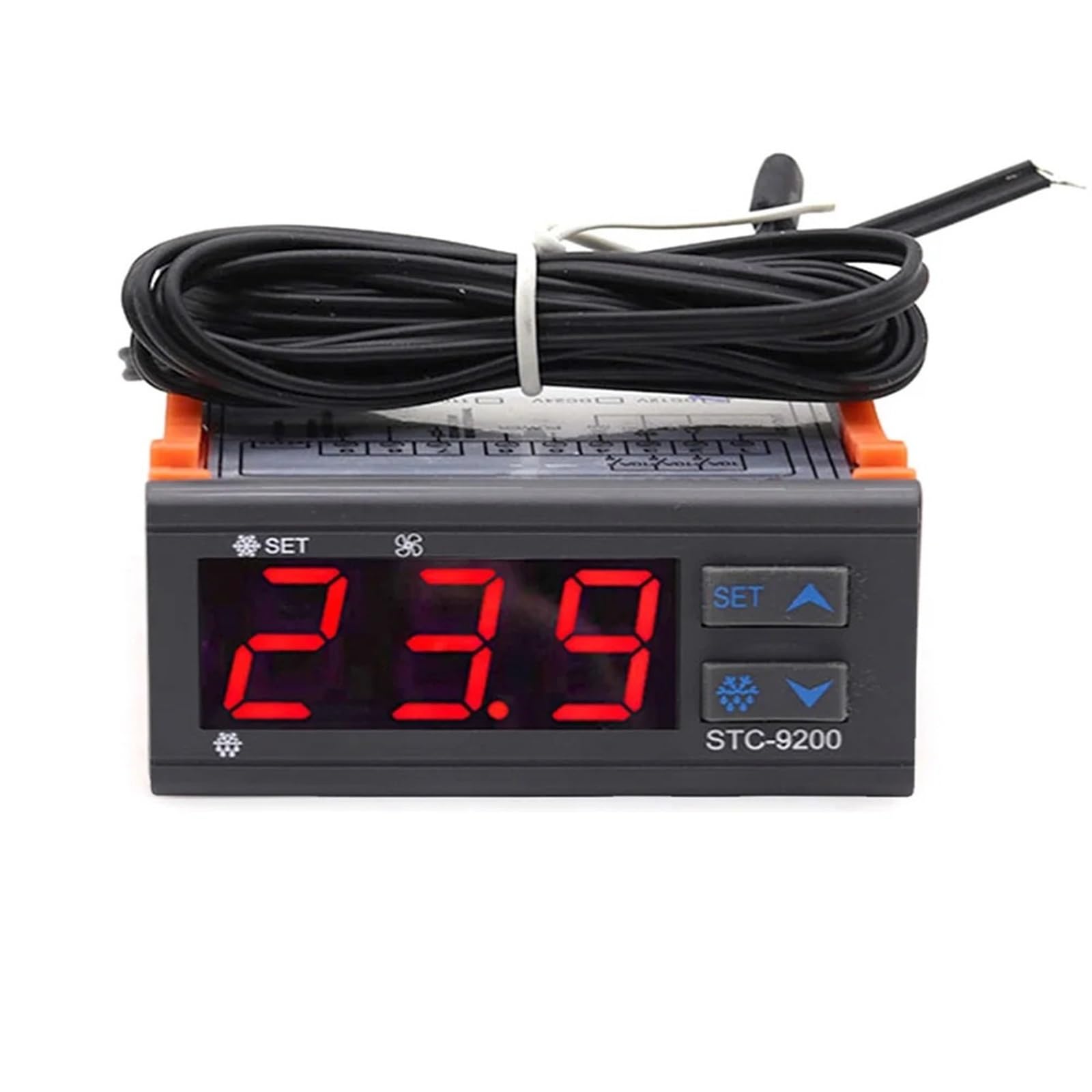 Termostato controlador de temperatura STC-9200, refrigerador automático inteligente Digital, incubadora de almacenamiento en frío, CA 110-220V CC 24V/12V(AC 110-220V)