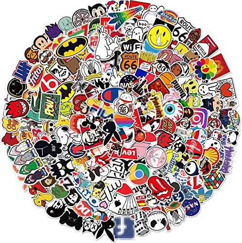 wohn&lebe Pegatinas Skate 301 Piezas Marcas Aesthetic Stikers