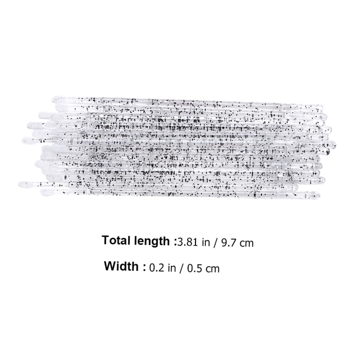 FOMIYES Lash Brushes Cleansing Set 200pcs Eyelash Cleaning Supplies Eyelash Cleaner Brush for Extensions Eyebrow Cleaning Rod