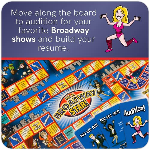 Be A Broadway Star! Juego de Mesa Trivia Musical Clásico miniatura 4
