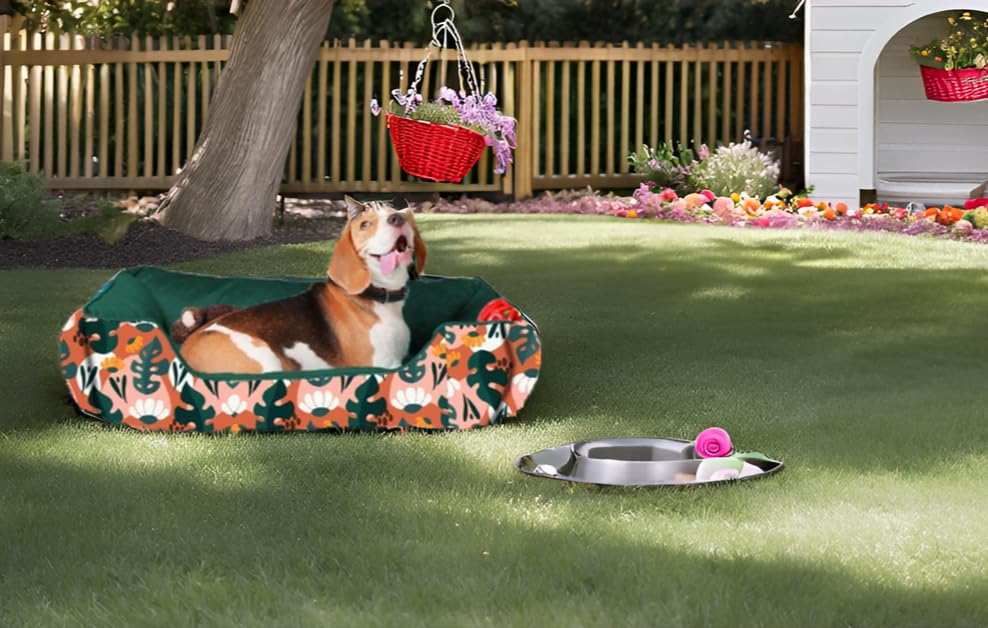 Image of Premium Orthopedic Dog Bed - Large Size, Washable Cover & Anti-Skid Base - Plush Pet Sofa for Dogs & Cats