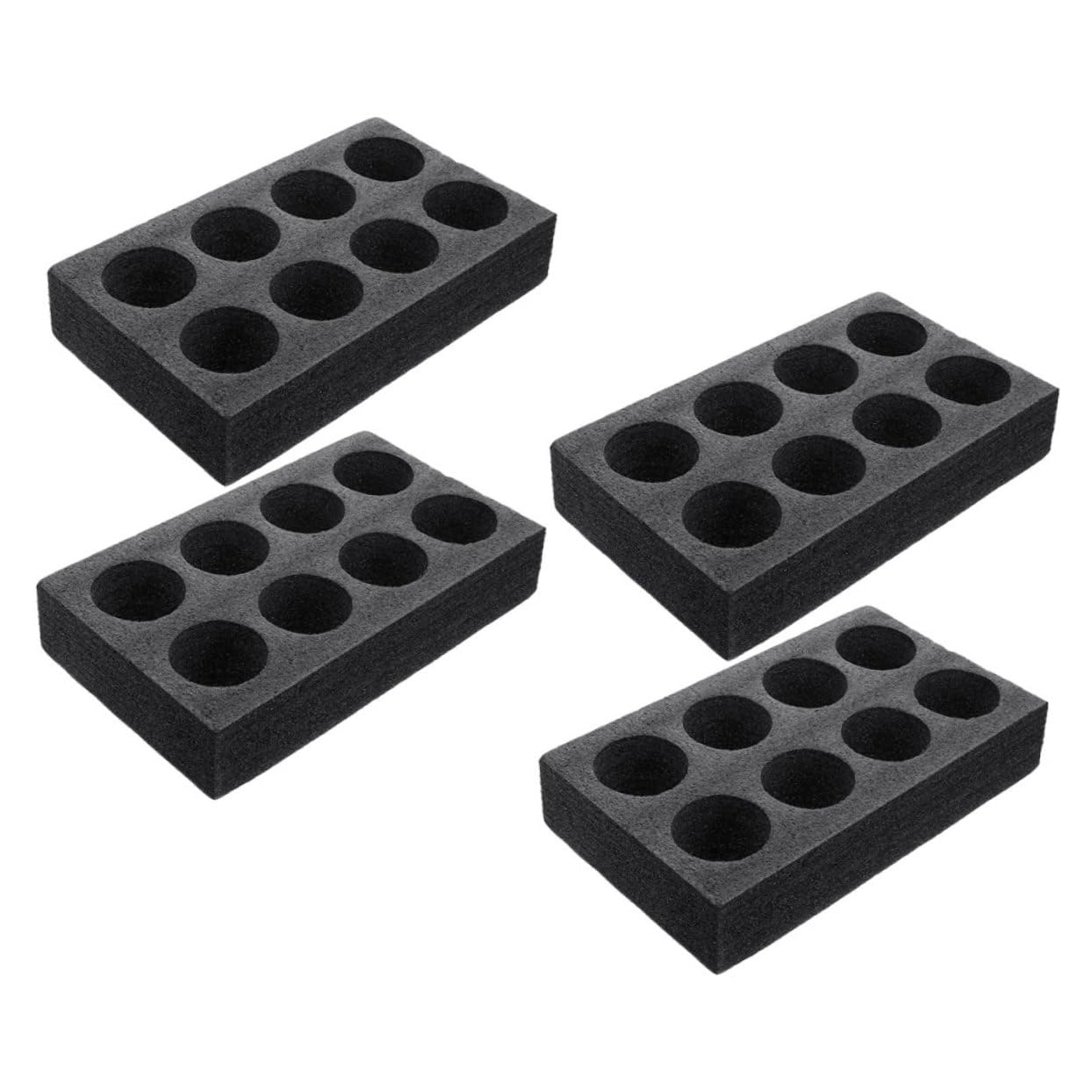 ERINGOGO 4Pcs Cup Carrier Tray Drink Holder for Takeout Beverages for Milk Tea More for Restaurants Gatherings