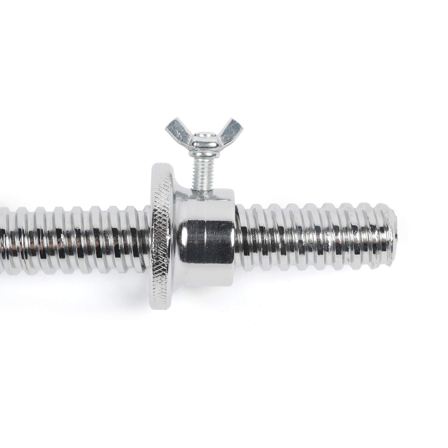 #DoYourFitness Bilanciere in ghisa con blocchi a vite - Kit per l'allenamento di tutti i gruppi muscolari - Accessorio per il Fitness