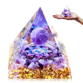 Amazon.co.jp: オルゴナイト ピラミッド型 六角錐