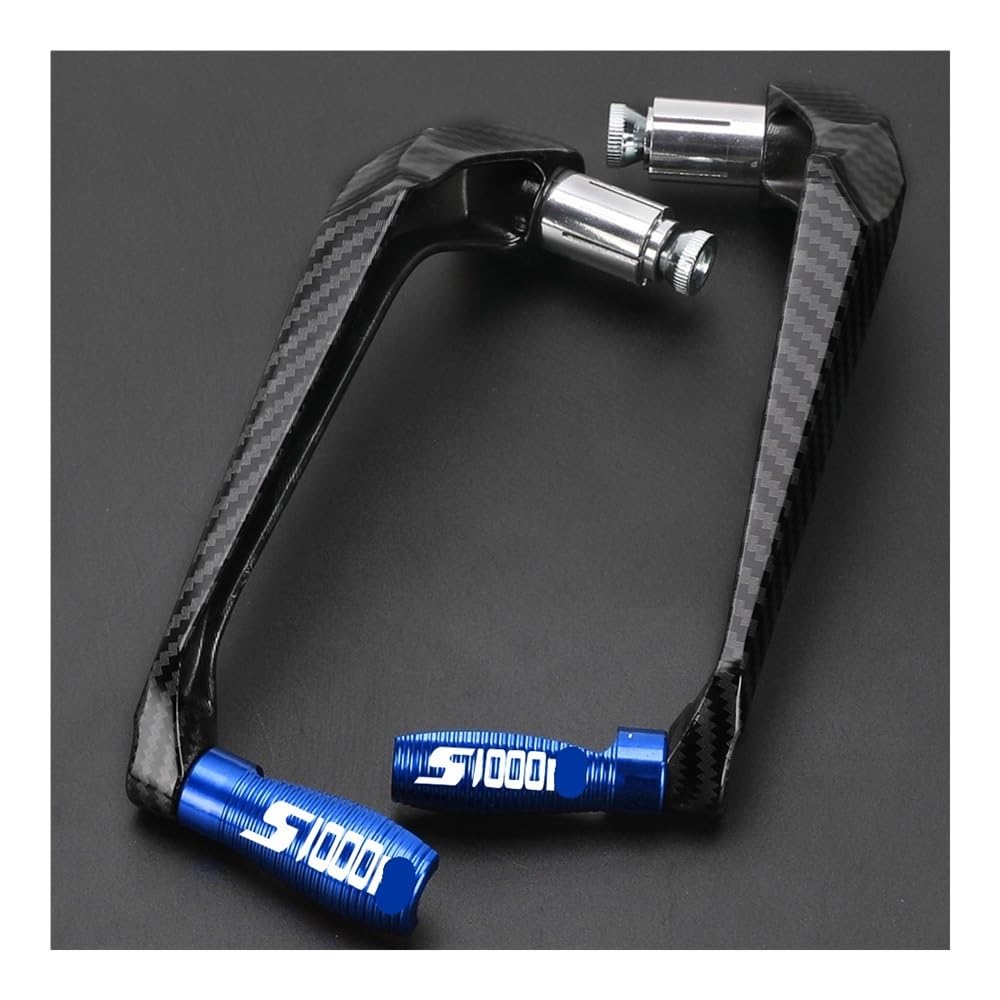 Protector Mano Puños De Manillar Fibra Carbono Y Protección