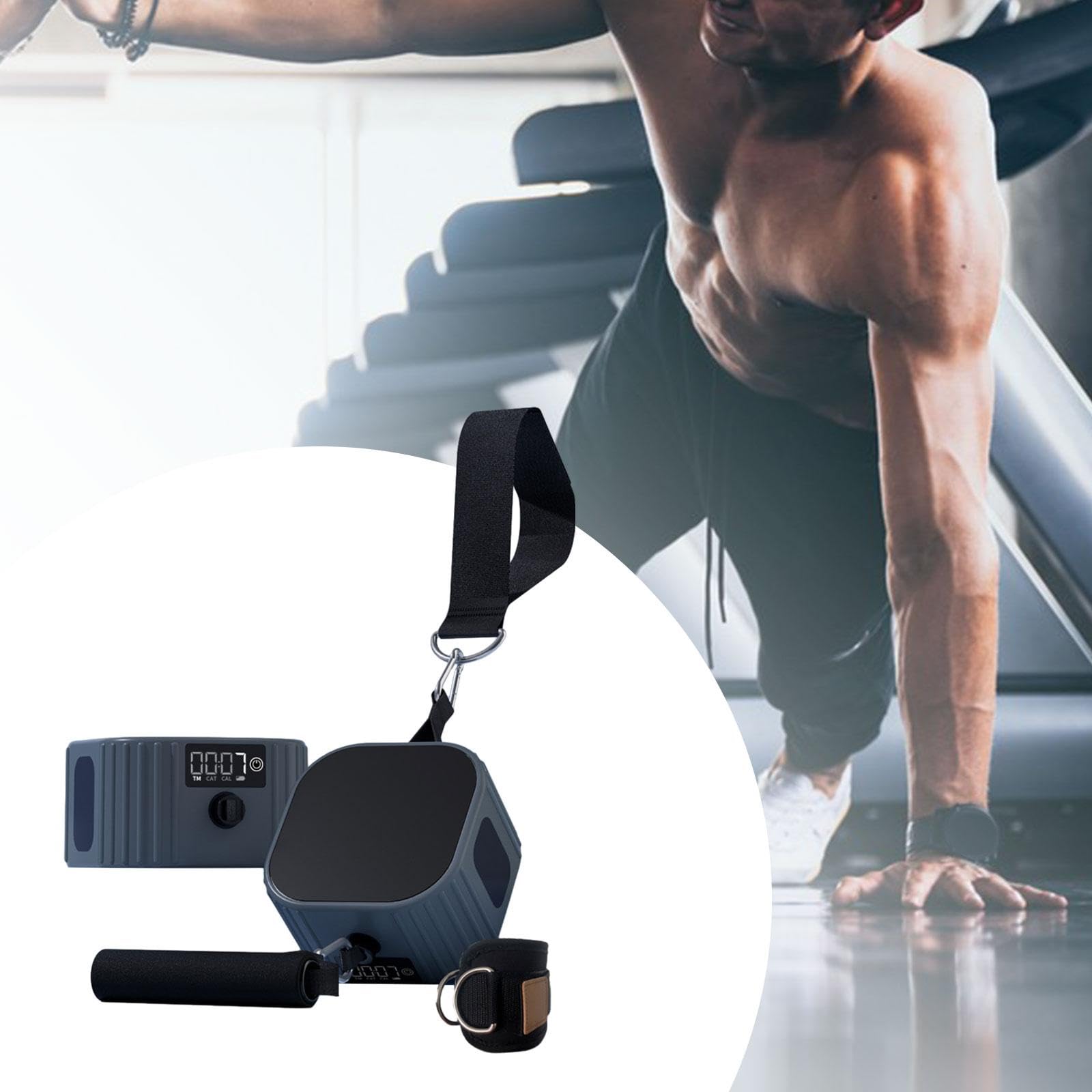 predolo Attrezzatura da Palestra per Il Fitness, Macchina per L'allenamento della Resistenza, Dispositivo Elettrico Portatile Intelligente per L'allen