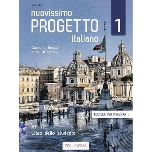 Nuovissimo Progetto italiano. Corso di lingua e civiltà italiana. Libro dell'insegnante. Con DVD-ROM (Vol. 1): Libro dello studente + DVD