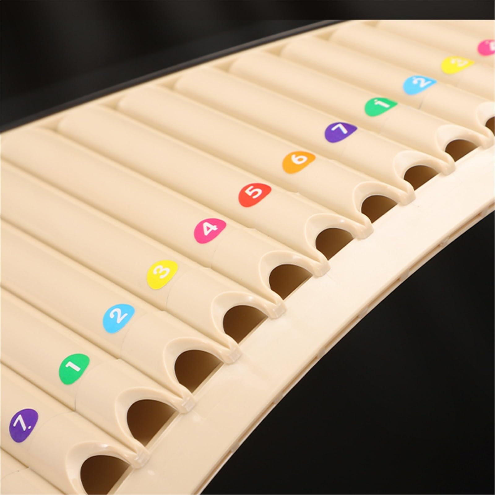 La Flûte De Pan Flûte De Pan Instrument 16 Tubes 18 Tubes Flûte De Pan Débutant Arc C-tune Flûte De Pan(A,18)