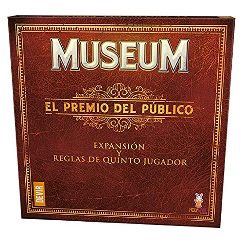 Devir - Museum Expansión: El Premio del Público, Juego de Mesa, Juego de Mesa con Amigos, Juego de Mesa de Ingenio, Juego de Mesa 12 años (BGMUPPSP)