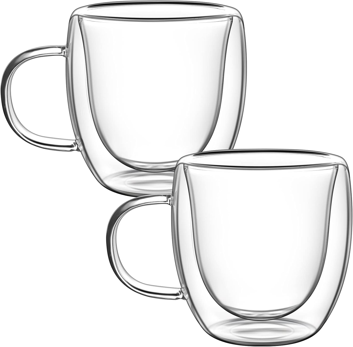 Coffee Mugs Set of 2(8oz,250ml) Double Wall Insulated
