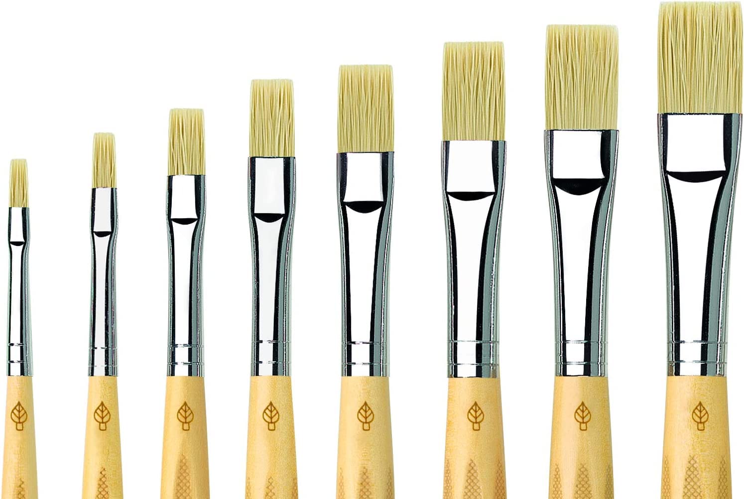 Pennello Da Vinci GH304-329 sintetico, Da Vinci 329 piatto, misura 2, 4, 6, 8, 10, 12, 14, 16. Realizzato in Germania