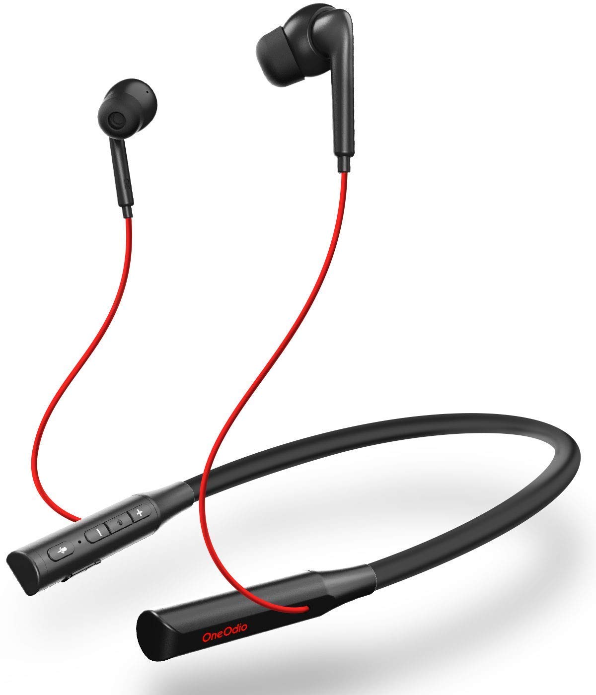 OneOdio A16 Wireless Bluetooth in Ear Neckband Earphone with Mic (Red)