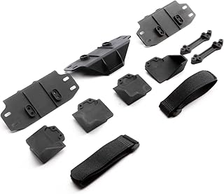 Axial SCX6: Battery Trays & Straps Set, AXI251007