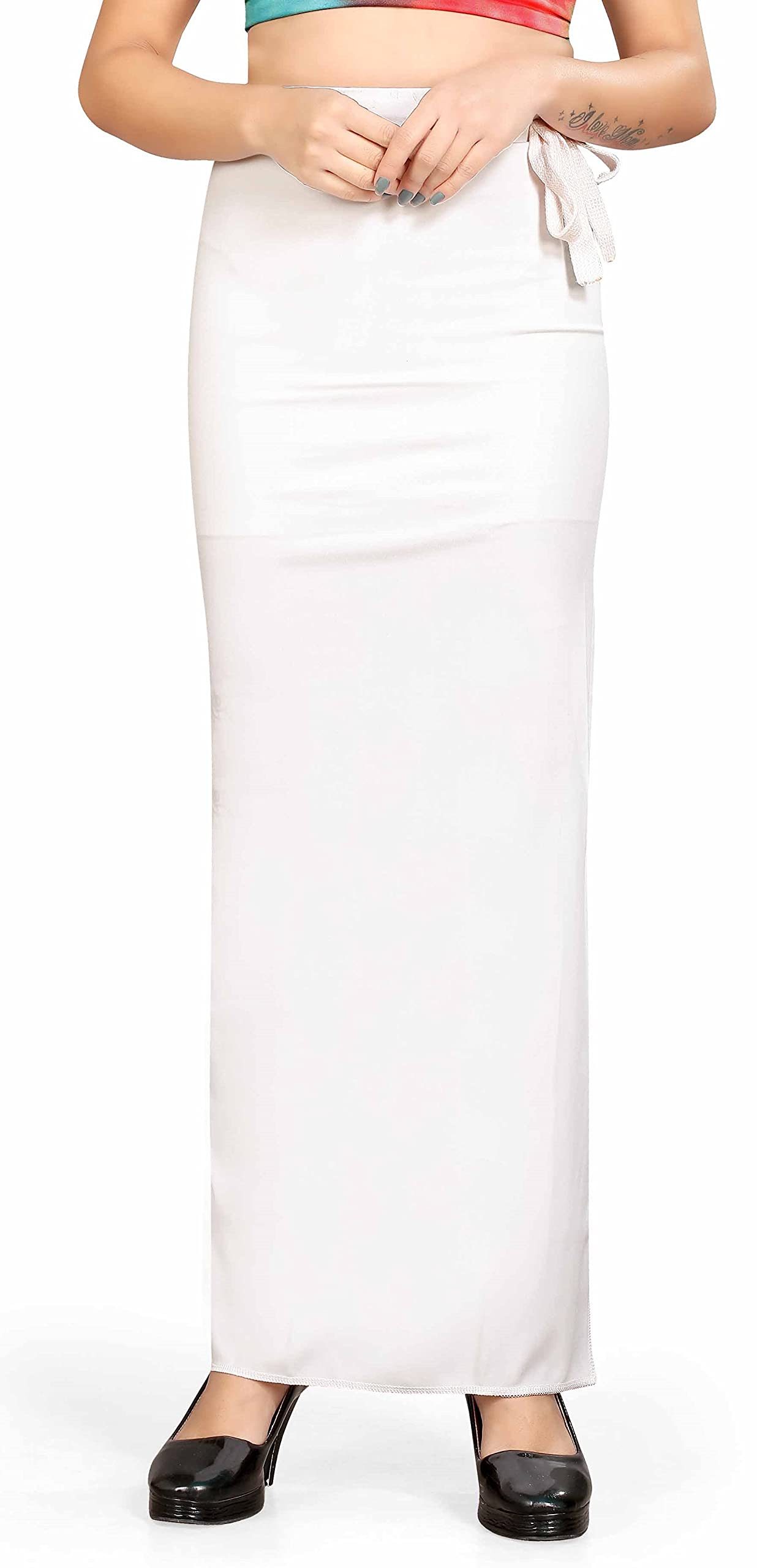Women Solid Saree Shapewear (Soft Shapewear)