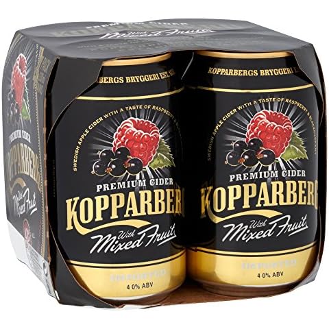 Kopparberg Premium Mixed Fruit Cider 4 Pack Cover
