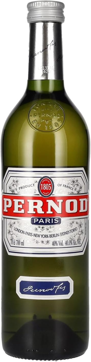 Pernod Liqueurs Paris Anise Spirt Drink, 70cl