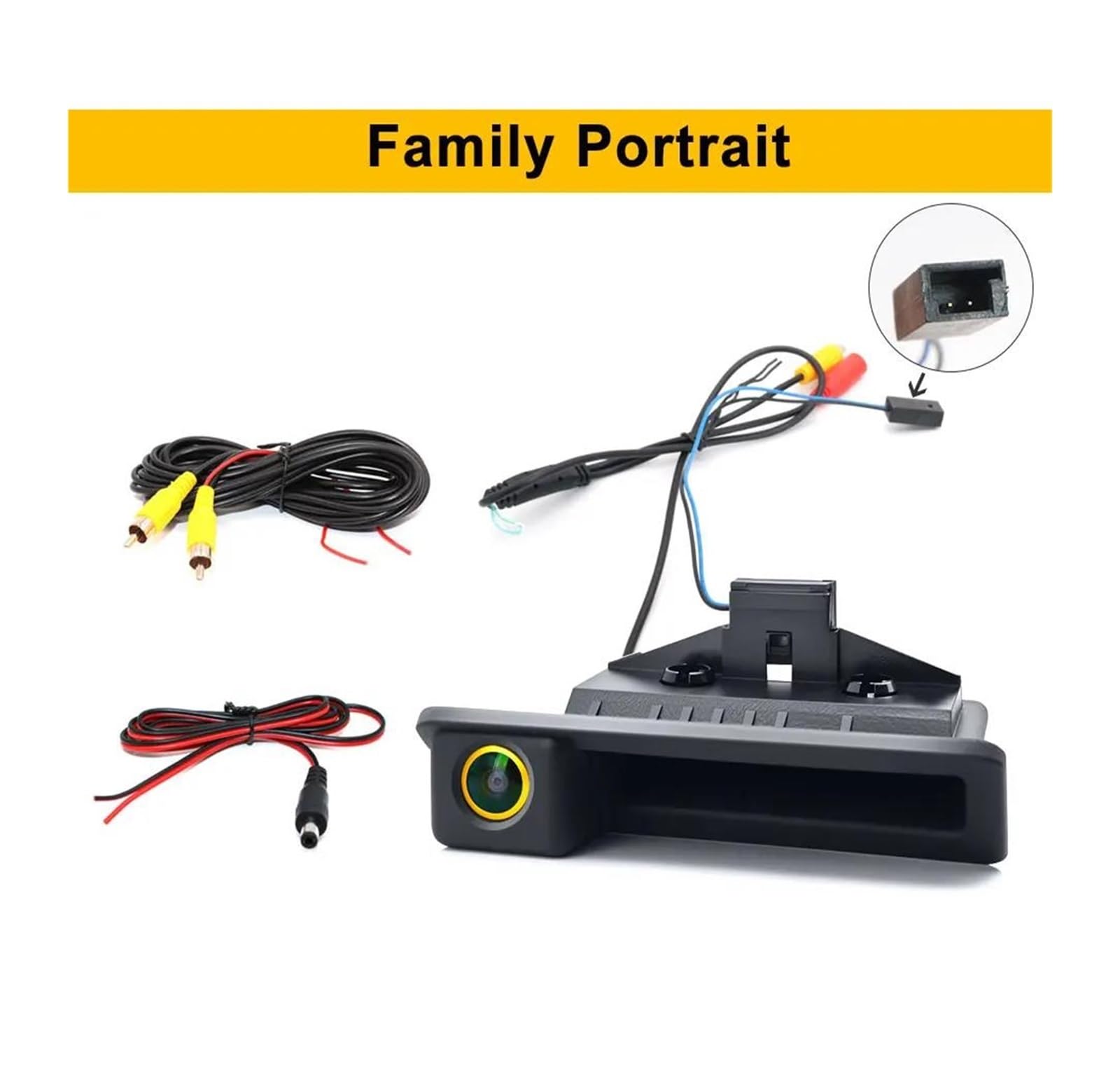 Zamiennik kamery cofania kamery cofania do BMW X1 X3 E39 E53 E82 E88 E84 E90 E91 E92 E93 E60 E61 E70 E71 E72 Backup Reverse AHD 2K zestaw kamer cofania typu rybie oko (1080P) )(7200) P)