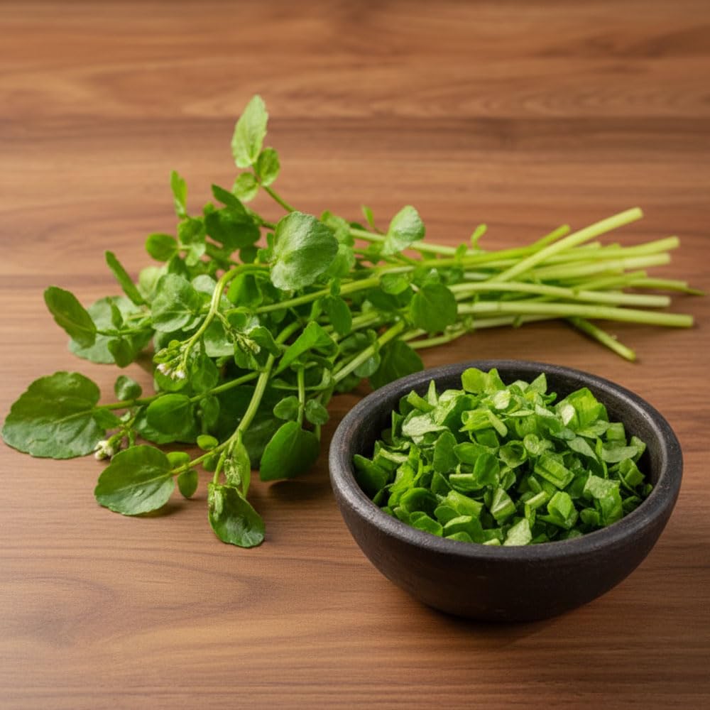 Watercress Seeds – Common Watercress (Crescione) - Italian Variety – Fast-Growing, Peppery, Vitamin-Rich Leaves – Ideal for Salads & Sandwiches