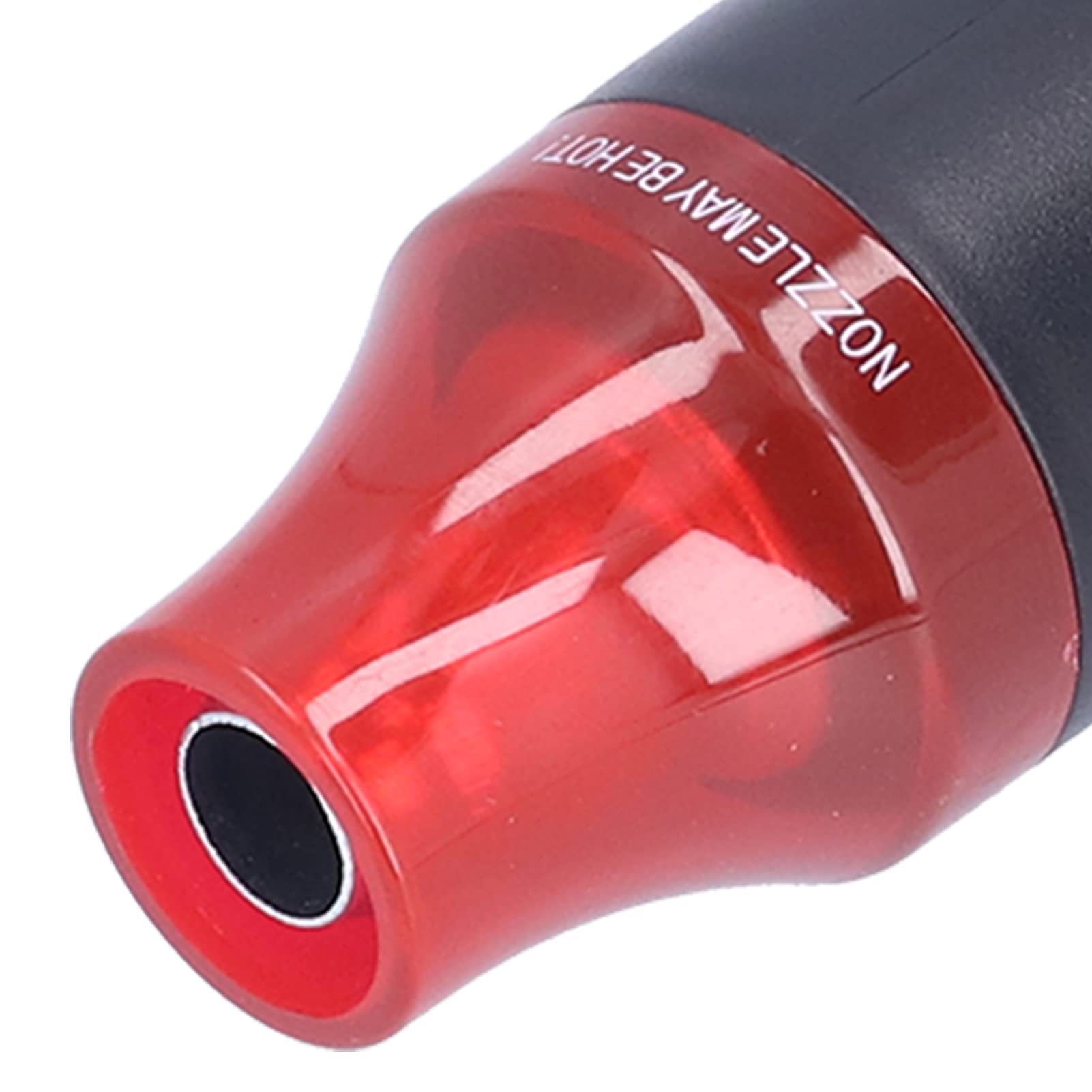 300W Mini Pistola Termica 200℃ Pistola Ad Aria Calda Portatile per Fai da Te per il Riscaldamento Timbro di Gomma in Polvere in Rilievo con Film Termoretraibile(European Standard 230V)