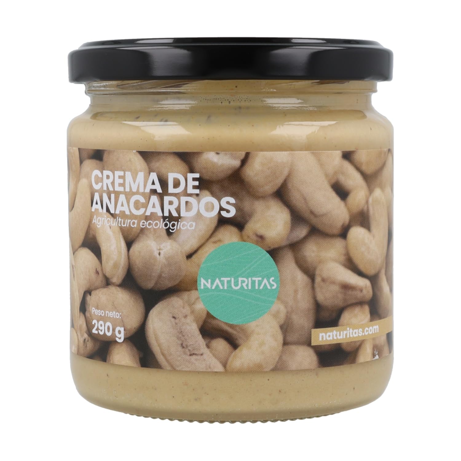 Crema de anacardo BIO | 290 g | Naturitas Essentials | Crema de anacardos Bio 100% | Sin azúcar sin aceites añadidos | Cremas para Untar