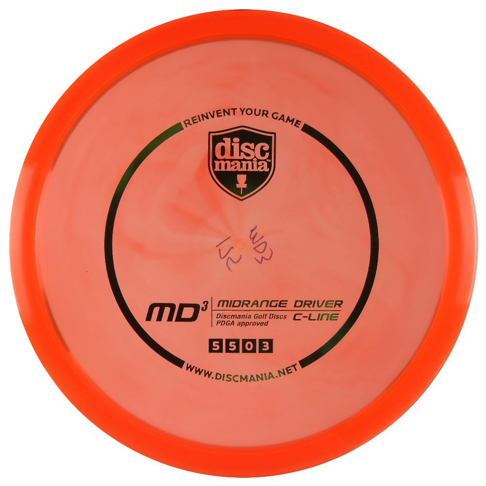 Discmania C-Line MD3 Mid-Range Golf Disc [Colors May Vary] - 170-174g
